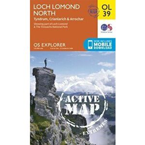 Loch Lomond North, Tyndrum, Crianlarich & Arrochar. May 2015 ed, Sheet Map - Ordnance Survey imagine