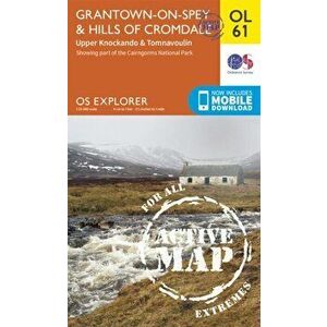 Grantown-on-Spey & Hills of Cromdale, Upper Knockando & Tomnavoulin. May 2015 ed, Sheet Map - Ordnance Survey imagine