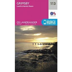 Grimsby, Louth & Market Rasen. February 2016 ed, Sheet Map - Ordnance Survey imagine
