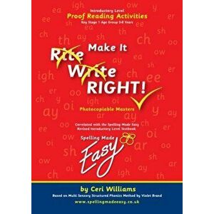 Make it Right. Introductory Level, Teacher's ed, Paperback - Ceri Williams imagine