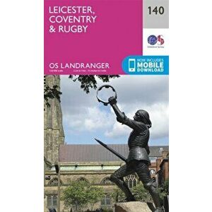 Leicester, Coventry & Rugby. February 2016 ed, Sheet Map - Ordnance Survey imagine