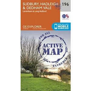 Sudbury, Hadleigh and Dedham Vale. September 2015 ed, Sheet Map - Ordnance Survey imagine