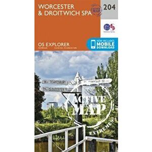 Worcester and Droitwich Spa. September 2015 ed, Sheet Map - Ordnance Survey imagine