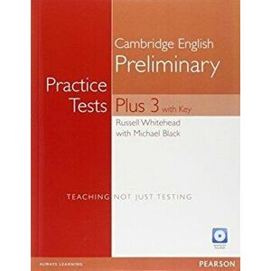 Practice Tests Plus PET 3 with Key and Multi-ROM/Audio CD Pack - Russell Whitehead imagine