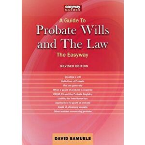 Probate Wills And The Law, Paperback - David Samuels imagine
