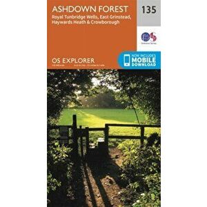 Ashdown Forest. September 2015 ed, Sheet Map - Ordnance Survey imagine