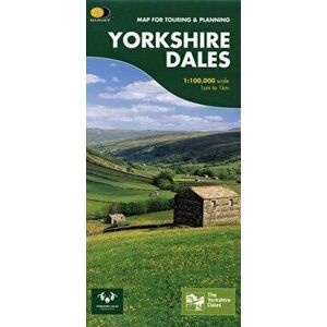 Yorkshire Dales. Map for Touring and Planning, 2 Revised edition, Sheet Map - *** imagine