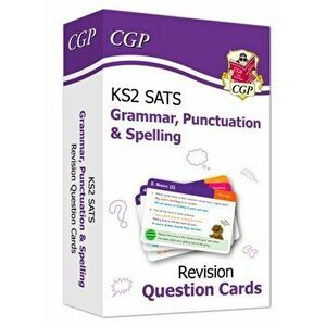 KS2 English SATS Revision Question Cards: Grammar, Punctuation & Spelling (for the 2022 tests), Hardback - CGP Books imagine