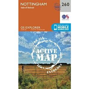 Nottingham, Vale of Belvoir. September 2015 ed, Sheet Map - Ordnance Survey imagine