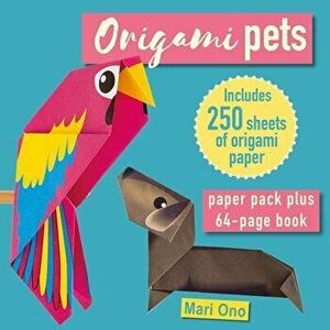 Origami Pets. Paper Block Plus 64-Page Book, Paperback - Mari Ono imagine