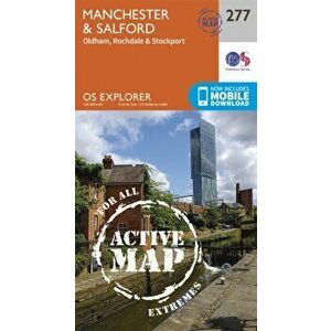Manchester and Salford. September 2015 ed, Sheet Map - Ordnance Survey imagine