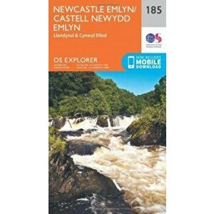 Newcastle Emlyn, Llandysul and Cynwyl Elfed. September 2015 ed, Sheet Map - Ordnance Survey imagine
