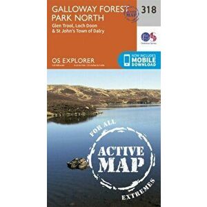 Galloway Forest Park North. September 2015 ed, Sheet Map - Ordnance Survey imagine