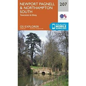 Newport Pagnell and Northampton South. September 2015 ed, Sheet Map - Ordnance Survey imagine
