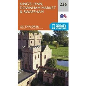 King's Lynn, Downham Market and Swaffham. September 2015 ed, Sheet Map - Ordnance Survey imagine