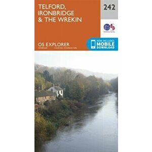 Telford, Ironbridge and the Wrekin. September 2015 ed, Sheet Map - Ordnance Survey imagine