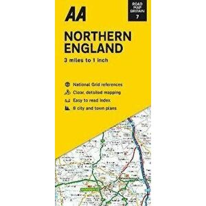 Road Map Northern England. New ed, Sheet Map - *** imagine