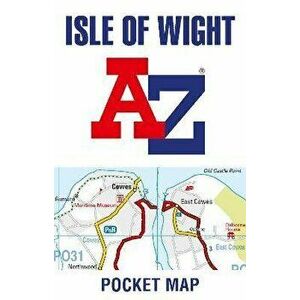 Isle of Wight Pocket Map, Sheet Map - A-Z maps imagine