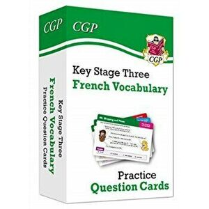 KS3 French: Vocabulary Practice Question Cards, Hardback - CGP Books imagine