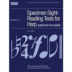 Specimen Sight-Reading Tests for Harp, Grades 1-8 (pedal and non-pedal), Sheet Map - *** imagine