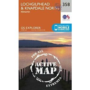 Lochgilphead and Knapdale North. September 2015 ed, Sheet Map - Ordnance Survey imagine