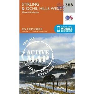 Stirling and Ochil Hills West. September 2015 ed, Sheet Map - Ordnance Survey imagine