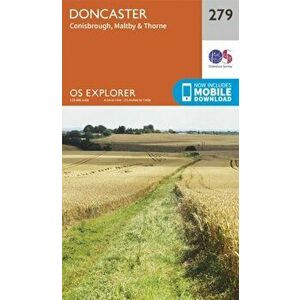 Doncaster, Conisbrough, Maltby and Thorne. September 2015 ed, Sheet Map - Ordnance Survey imagine