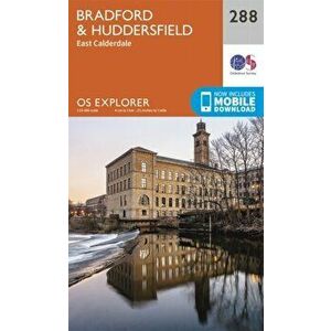 Bradford and Huddersfield. September 2015 ed, Sheet Map - Ordnance Survey imagine