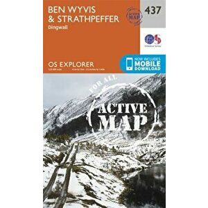 Ben Wyvis and Strathpeffer. September 2015 ed, Sheet Map - Ordnance Survey imagine