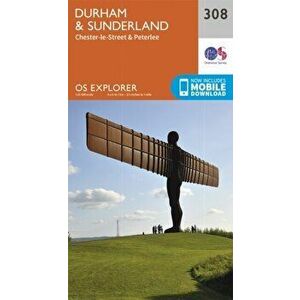 Durham and Sunderland. September 2015 ed, Sheet Map - Ordnance Survey imagine
