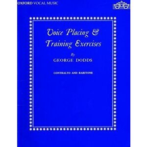Voice placing and training exercises. Low voice (contralto or baritone), Sheet Map - *** imagine