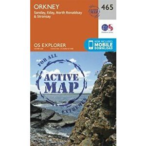Orkney - Sanday, Eday, North Ronaldsay and Stronsay. September 2015 ed, Sheet Map - Ordnance Survey imagine