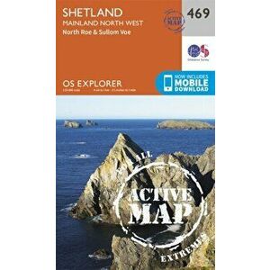 Shetland - Mainland North West. September 2015 ed, Sheet Map - Ordnance Survey imagine