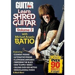 Learn Shred Guitar Volume 2 Dvd - MICHAEL A BATIO imagine