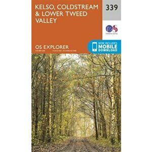 Kelso, Coldstream and Lower Tweed Valley. September 2015 ed, Sheet Map - Ordnance Survey imagine