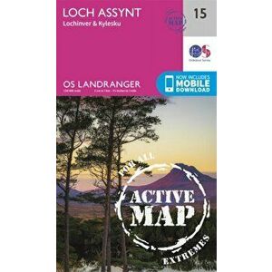 Loch Assynt, Lochinver & Kylesku. February 2016 ed, Sheet Map - Ordnance Survey imagine