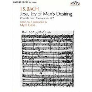 Jesu, Joy of Man's Desiring. Piano solo, Sheet Map - *** imagine