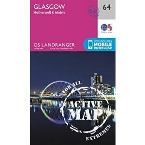 Glasgow, Motherwell & Airdrie. February 2016 ed, Sheet Map - Ordnance Survey imagine