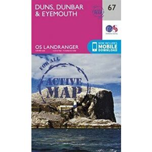 Duns, Dunbar & Eyemouth. February 2016 ed, Sheet Map - Ordnance Survey imagine