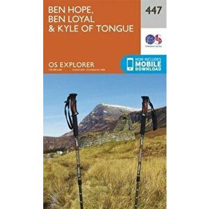 Ben Hope, Ben Loyal and Kyle of Tongue. September 2015 ed, Sheet Map - Ordnance Survey imagine