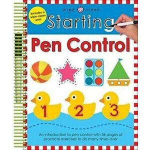 Starting Pen Control. Wipe Clean Spirals, Paperback - Roger Priddy imagine