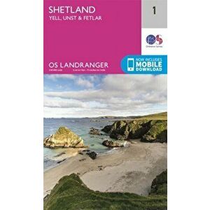 Shetland - Yell, Unst and Fetlar. February 2016 ed, Sheet Map - Ordnance Survey imagine