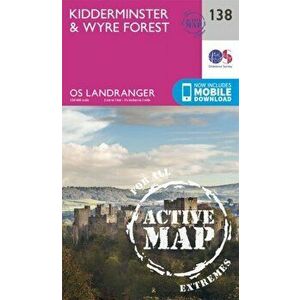 Kidderminster & Wyre Forest. February 2016 ed, Sheet Map - Ordnance Survey imagine
