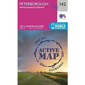Peterborough, Market Deeping & Chatteris. February 2016 ed, Sheet Map - Ordnance Survey imagine