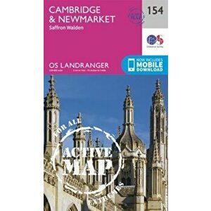 Cambridge, Newmarket & Saffron Walden. February 2016 ed, Sheet Map - Ordnance Survey imagine