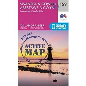 Swansea & Gower, Carmarthen. February 2016 ed, Sheet Map - Ordnance Survey imagine