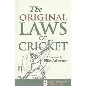 The Original Laws of Cricket, Hardback - *** imagine
