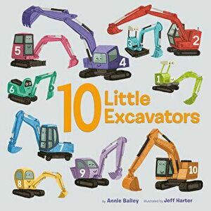 10 Little Excavators, Board book - Jess Harter imagine
