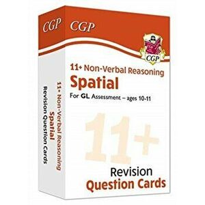 11+ GL Revision Question Cards: Non-Verbal Reasoning Spatial - Ages 10-11, Hardback - CGP Books imagine