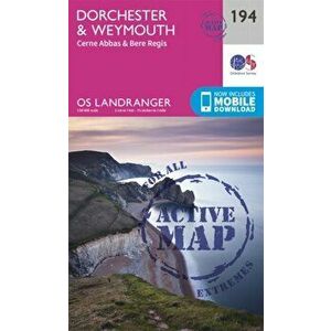 Dorchester & Weymouth, Cerne Abbas & Bere Regis. February 2016 ed, Sheet Map - Ordnance Survey imagine
